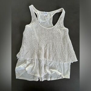 Feel the Piece Terre Jacobs White / Ivory Layered Size XS